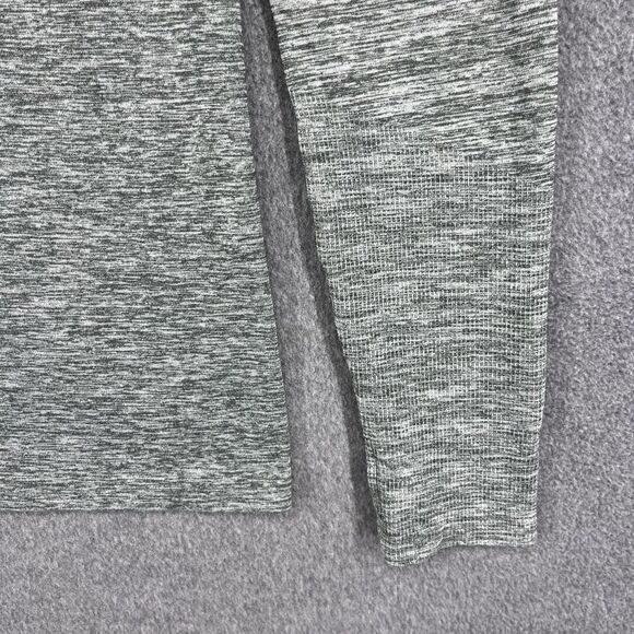 Victoria's Secret PINK Active Pullover Womens Medium Green Gray Heather Half Zip - Picture 15 of 16